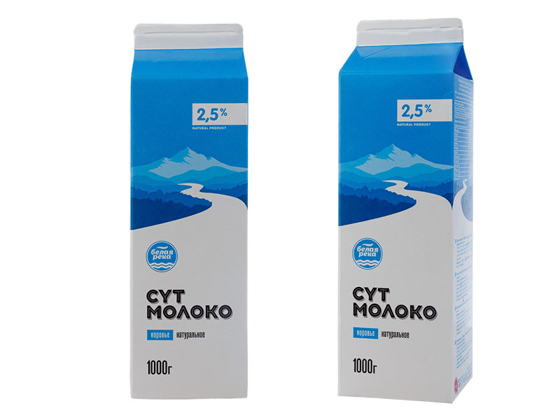 Молоко питьевое пастеризованное 2,5% 1 л